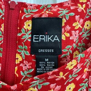 Erika Vintage 90s floral dress